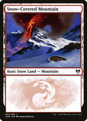 Montanha Nevada / Snow-Covered Mountain - Magic: The Gathering - MoxLand