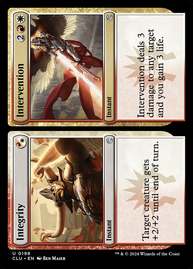 Integridade / Intervenção / Integrity / Intervention - Magic: The Gathering - MoxLand