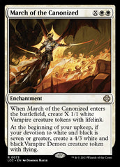 Marcha dos Canonizados / March of the Canonized - Magic: The Gathering - MoxLand