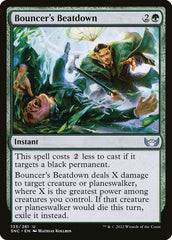 Surra do Leão de Chácara / Bouncer's Beatdown - Magic: The Gathering - MoxLand