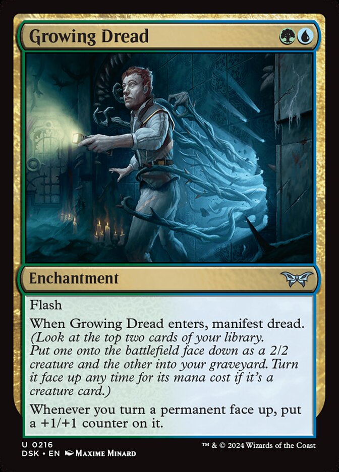 Pavor Crescente / Growing Dread - Magic: The Gathering - MoxLand