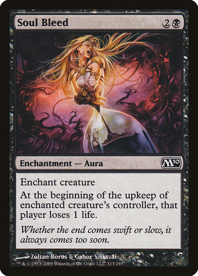 Sangramento da Alma / Soul Bleed - Magic: The Gathering - MoxLand