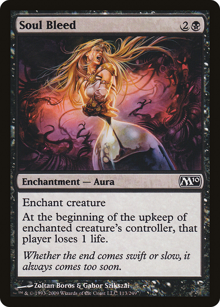 Sangramento da Alma / Soul Bleed - Magic: The Gathering - MoxLand