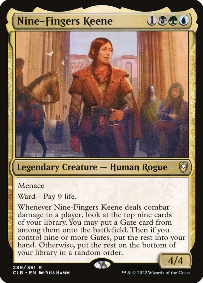Astele Keene / Nine-Fingers Keene - Magic: The Gathering - MoxLand
