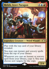 Melek, Paradigma dos Izzet / Melek, Izzet Paragon - Magic: The Gathering - MoxLand