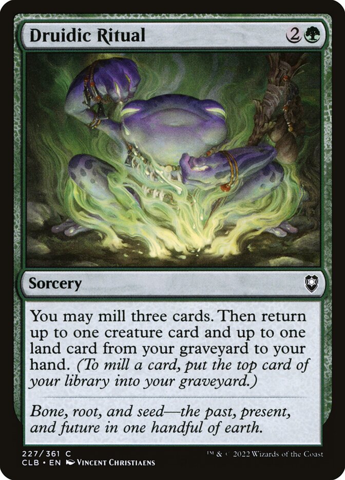 Ritual Druídico / Druidic Ritual - Magic: The Gathering - MoxLand