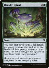 Ritual Druídico / Druidic Ritual - Magic: The Gathering - MoxLand