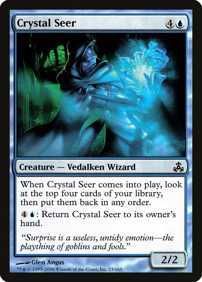 Vidente do Cristal / Crystal Seer - Magic: The Gathering - MoxLand