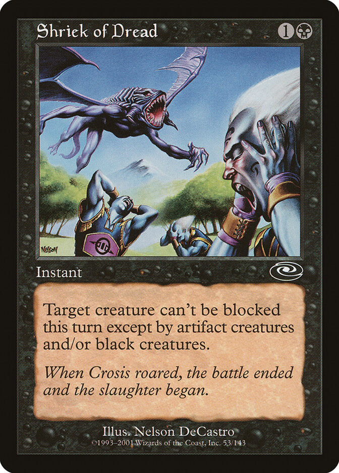 Grito Aterrorizante / Shriek of Dread - Magic: The Gathering - MoxLand