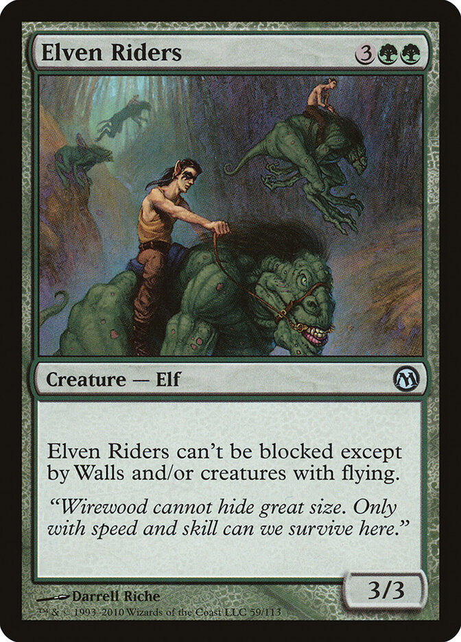 Ginetes Élficos / Elven Riders - Magic: The Gathering - MoxLand