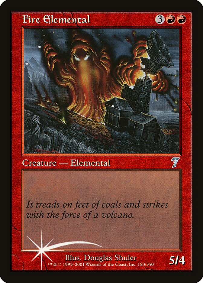 Elemental do Fogo / Fire Elemental - Magic: The Gathering - MoxLand