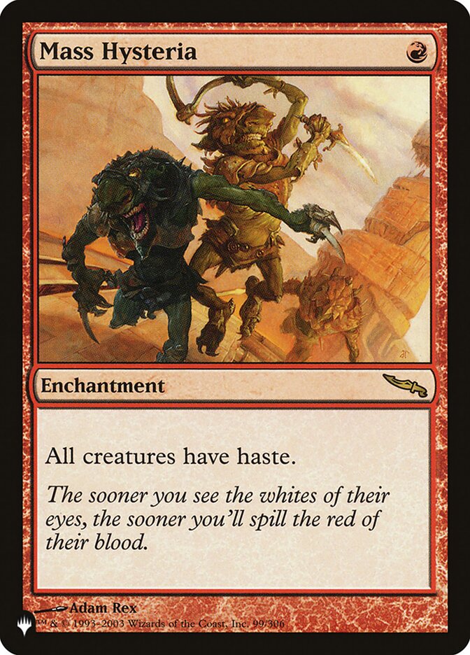 Histeria Coletiva / Mass Hysteria - Magic: The Gathering - MoxLand