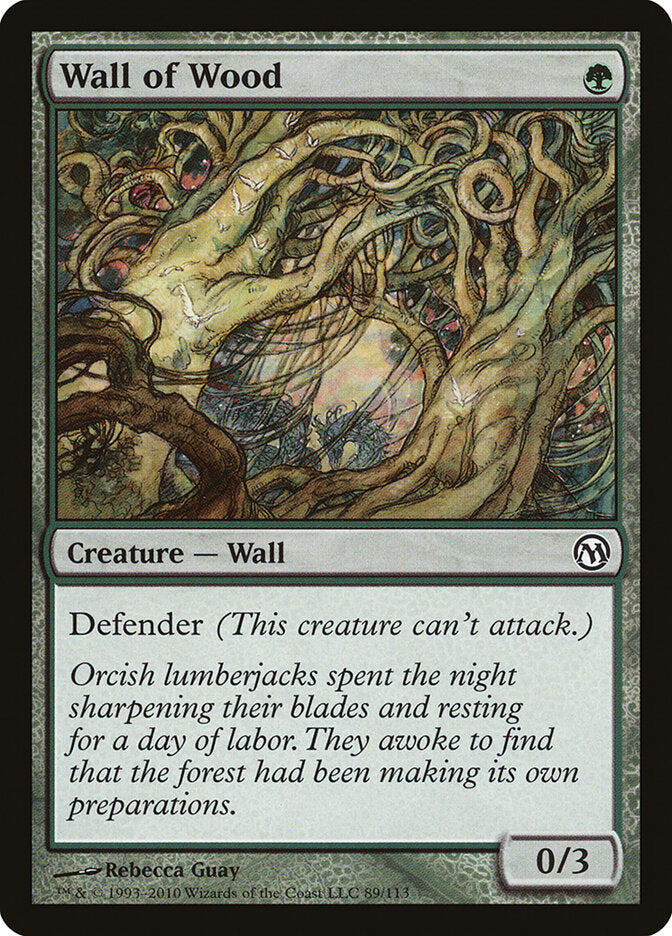 Barreira de Madeira / Wall of Wood - Magic: The Gathering - MoxLand