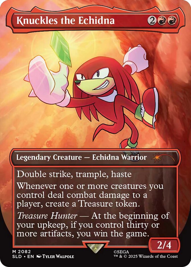 Knuckles the Echidna - Magic: The Gathering - MoxLand