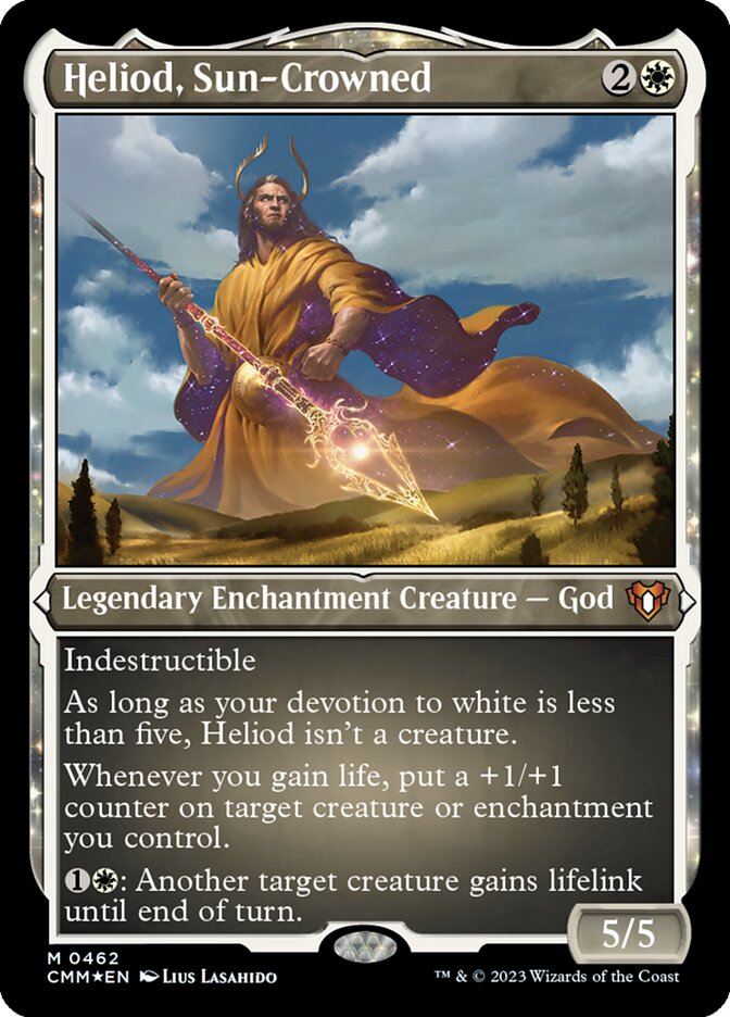 Heliode, Coroa de Sol / Heliod, Sun-Crowned - Magic: The Gathering - MoxLand