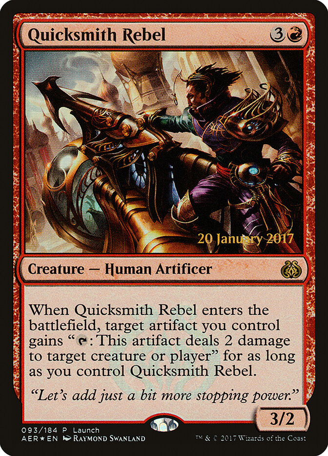 Rebelde Veloferreiro / Quicksmith Rebel - Magic: The Gathering - MoxLand