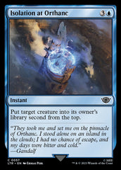 Isolamento em Orthanc / Isolation at Orthanc - Magic: The Gathering - MoxLand