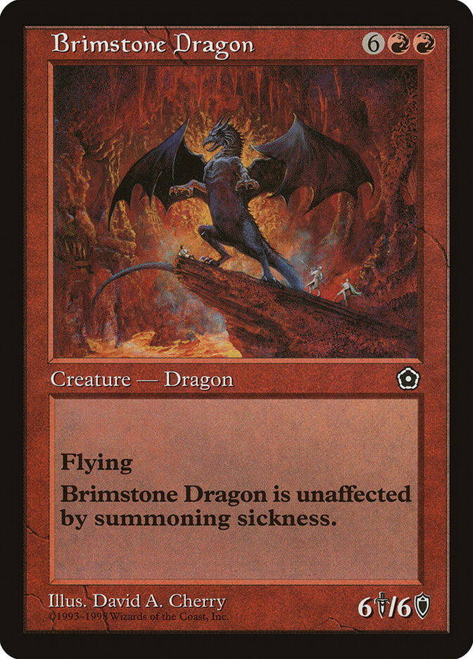 Brimstone Dragon - Magic: The Gathering - MoxLand