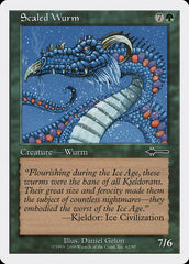 Serpente Terrestre Escamada / Scaled Wurm - Magic: The Gathering - MoxLand