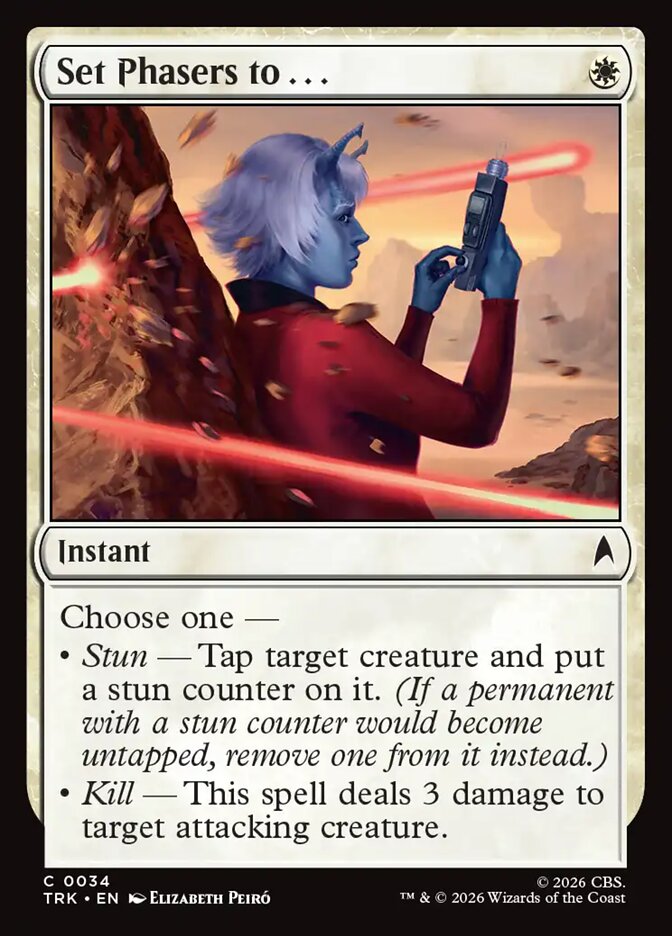 Set Phasers to . . . - Magic: The Gathering - MoxLand