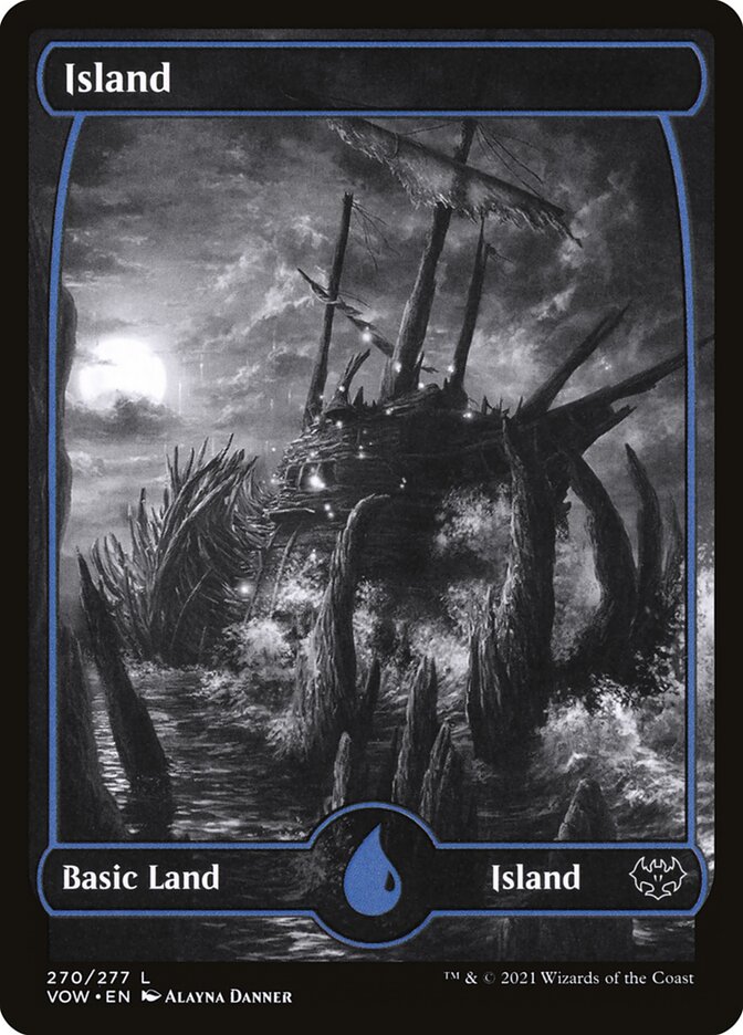 Ilha / Island - Magic: The Gathering - MoxLand