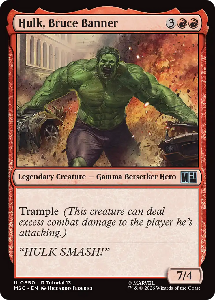 Hulk, Bruce Banner - Magic: The Gathering - MoxLand