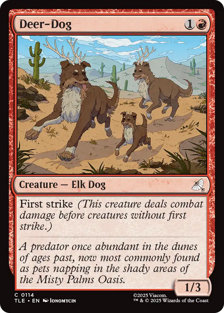 Cão-cervo / Deer-Dog - Magic: The Gathering - MoxLand