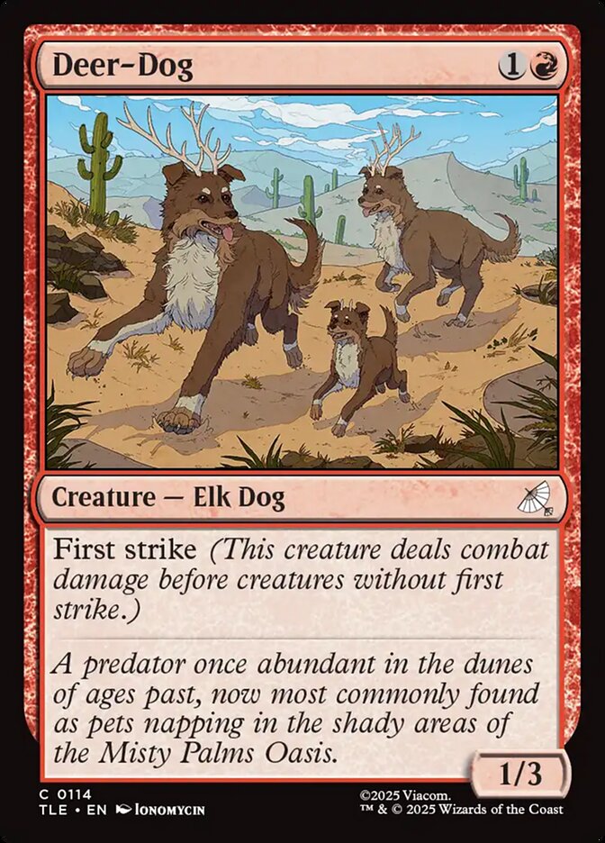 Cão-cervo / Deer-Dog - Magic: The Gathering - MoxLand