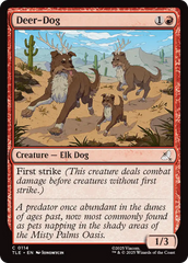 Cão-cervo / Deer-Dog - Magic: The Gathering - MoxLand