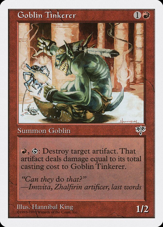 Funileiro Goblin / Goblin Tinkerer - Magic: The Gathering - MoxLand
