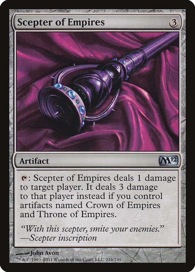 Cetro dos Impérios / Scepter of Empires - Magic: The Gathering - MoxLand
