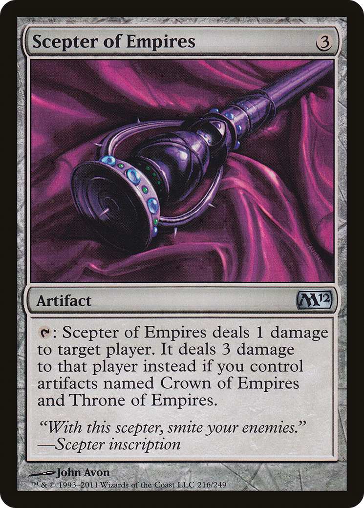 Cetro dos Impérios / Scepter of Empires - Magic: The Gathering - MoxLand
