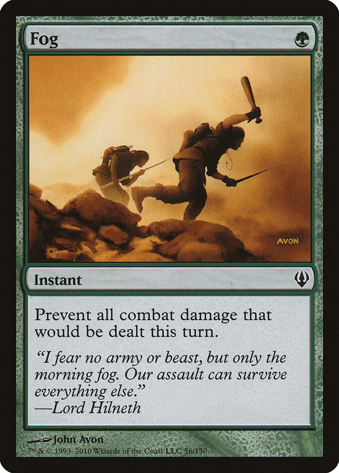 Neblina / Fog - Magic: The Gathering - MoxLand