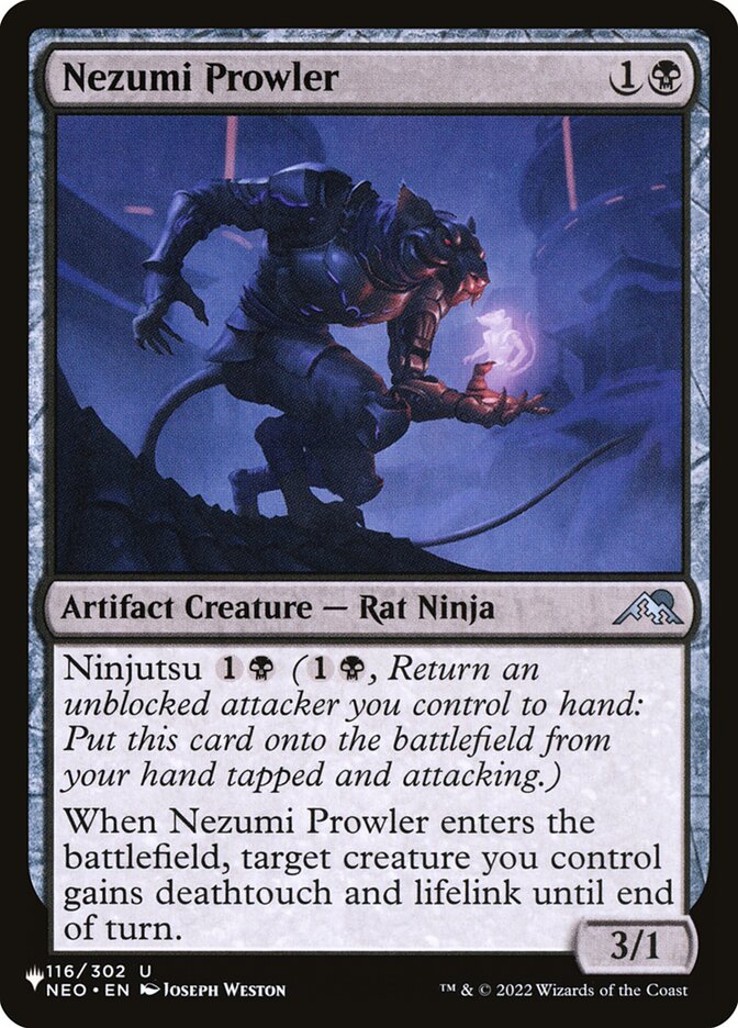 Espreitador Nezumi / Nezumi Prowler - Magic: The Gathering - MoxLand