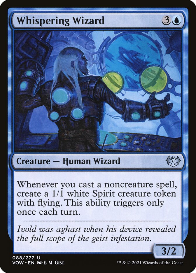 Mago Sussurrante / Whispering Wizard - Magic: The Gathering - MoxLand