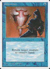 Esconjurar / Unsummon - Magic: The Gathering - MoxLand
