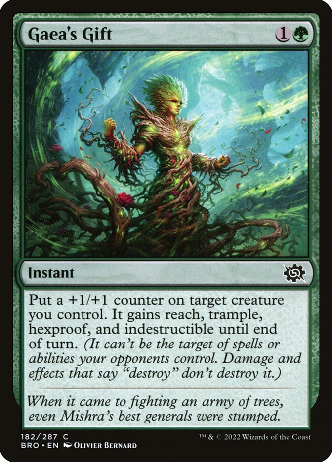 Dádiva de Gaia / Gaea's Gift - Magic: The Gathering - MoxLand