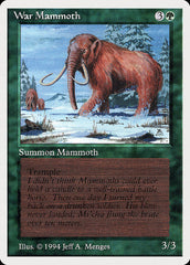 Mamute de Guerra / War Mammoth - Magic: The Gathering - MoxLand