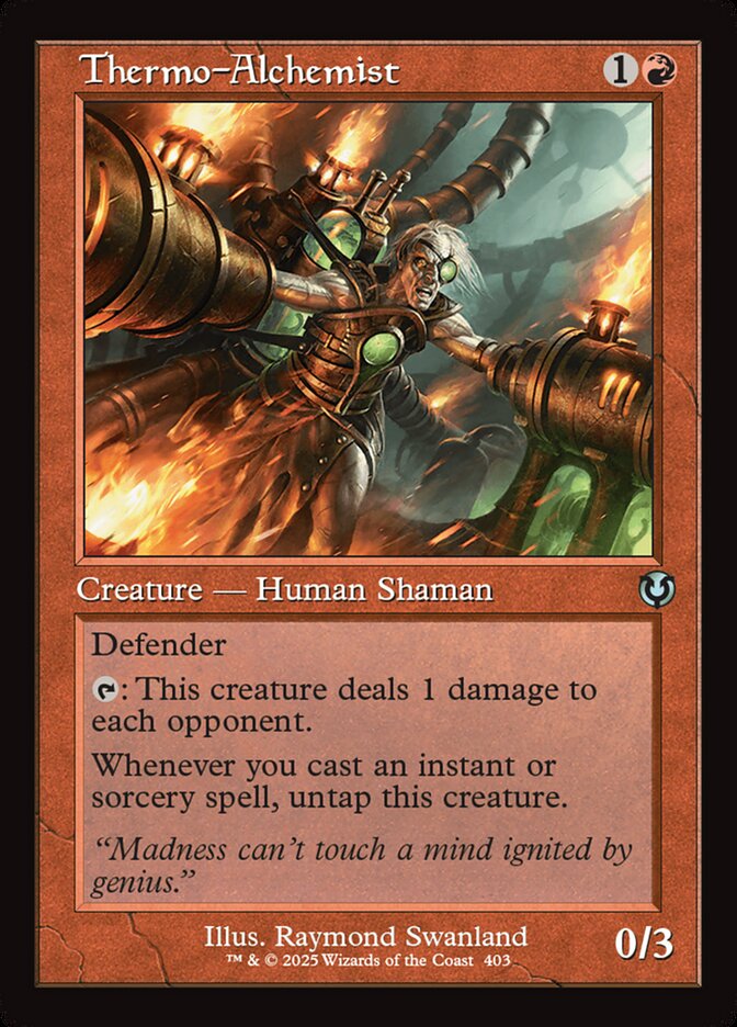 Termoalquimista / Thermo-Alchemist - Magic: The Gathering - MoxLand