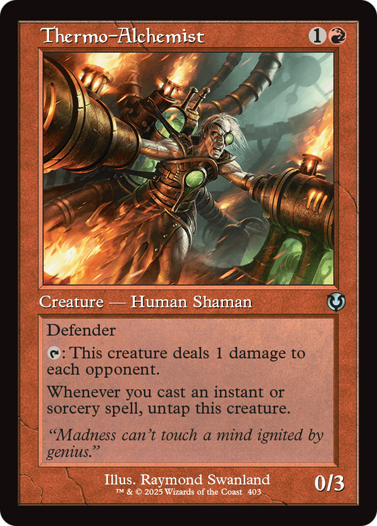 Termoalquimista / Thermo-Alchemist - Magic: The Gathering - MoxLand