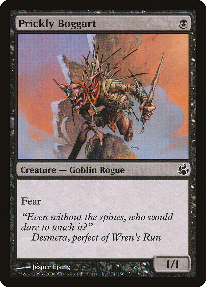 Papão Espinhoso / Prickly Boggart - Magic: The Gathering - MoxLand
