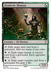 Xamã do Ritual Mortfífero / Deathrite Shaman - Magic: The Gathering - MoxLand