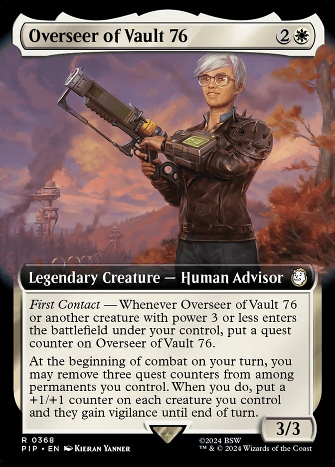 Overseer of Vault 76 - Magic: The Gathering - MoxLand