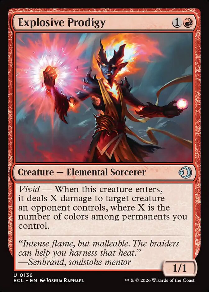 Prodígio Explosiva / Explosive Prodigy - Magic: The Gathering - MoxLand