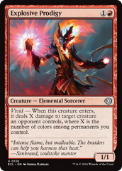Prodígio Explosiva / Explosive Prodigy - Magic: The Gathering - MoxLand