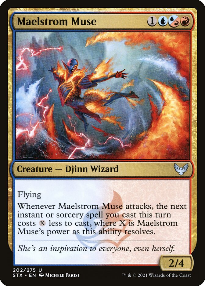 Musa do Maelstrom / Maelstrom Muse - Magic: The Gathering - MoxLand