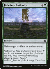 Desaparecer na Antiguidade / Fade into Antiquity - Magic: The Gathering - MoxLand