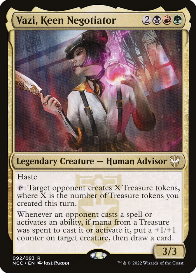 Vazi, Negociadora Arguta / Vazi, Keen Negotiator - Magic: The Gathering - MoxLand