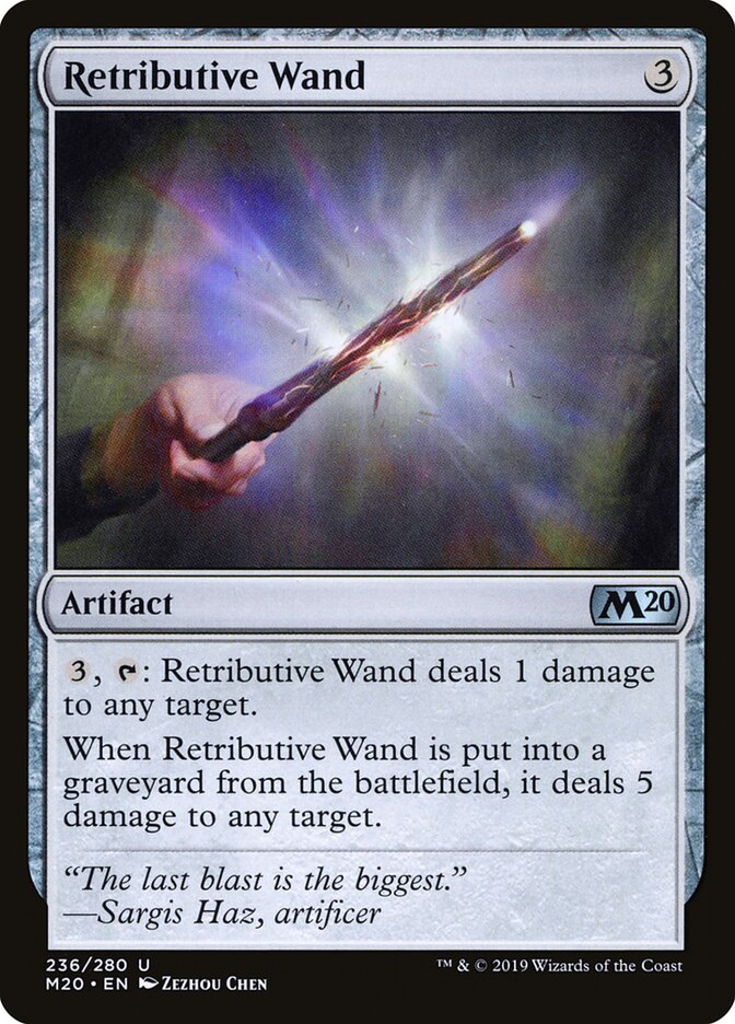 Varinha Retribuidora / Retributive Wand - Magic: The Gathering - MoxLand