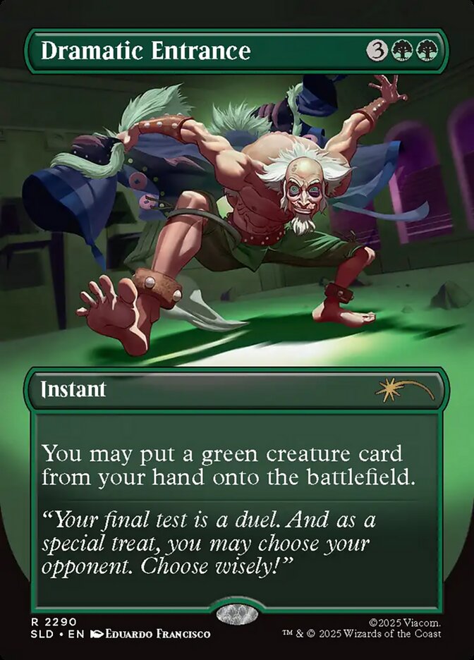Entrada Dramática / Dramatic Entrance - Magic: The Gathering - MoxLand